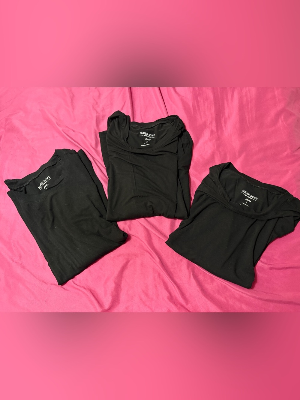 torrid Black Short Sleeve Tee - bundle of 3